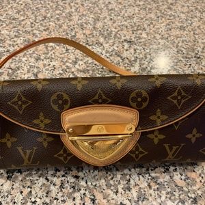 LOUIS VUITTON POCHETTE BEVERLY HAND BAG MONOGRAM